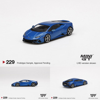 MINIGT合金1:64蘭博基尼颶風Huracan小牛LP610跑車EVO汽車模型229