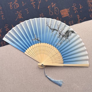 扇子古風夏天兒童摺扇中國風涼快耐用送女學生舞蹈扇漢服隨身摺疊 NRXU