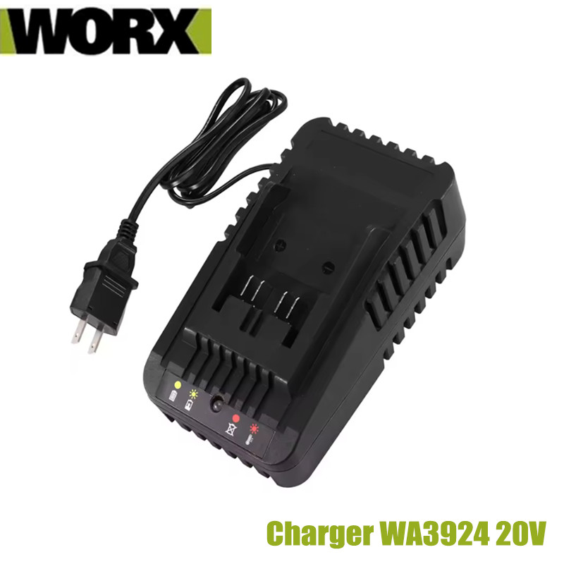 WORX WA3924 20V電池充電器(兼容WA3595/WA3953/WA3401/WA3016電池)2.0充電器快