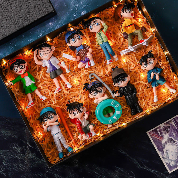 ✨臺灣熱賣✨柯南 柯南公仔 名偵探科南 柯南周邊 名偵探柯南 怪盜基德 基德 柯南一番賞 動漫公仔 灰原哀 怪盜基德公仔