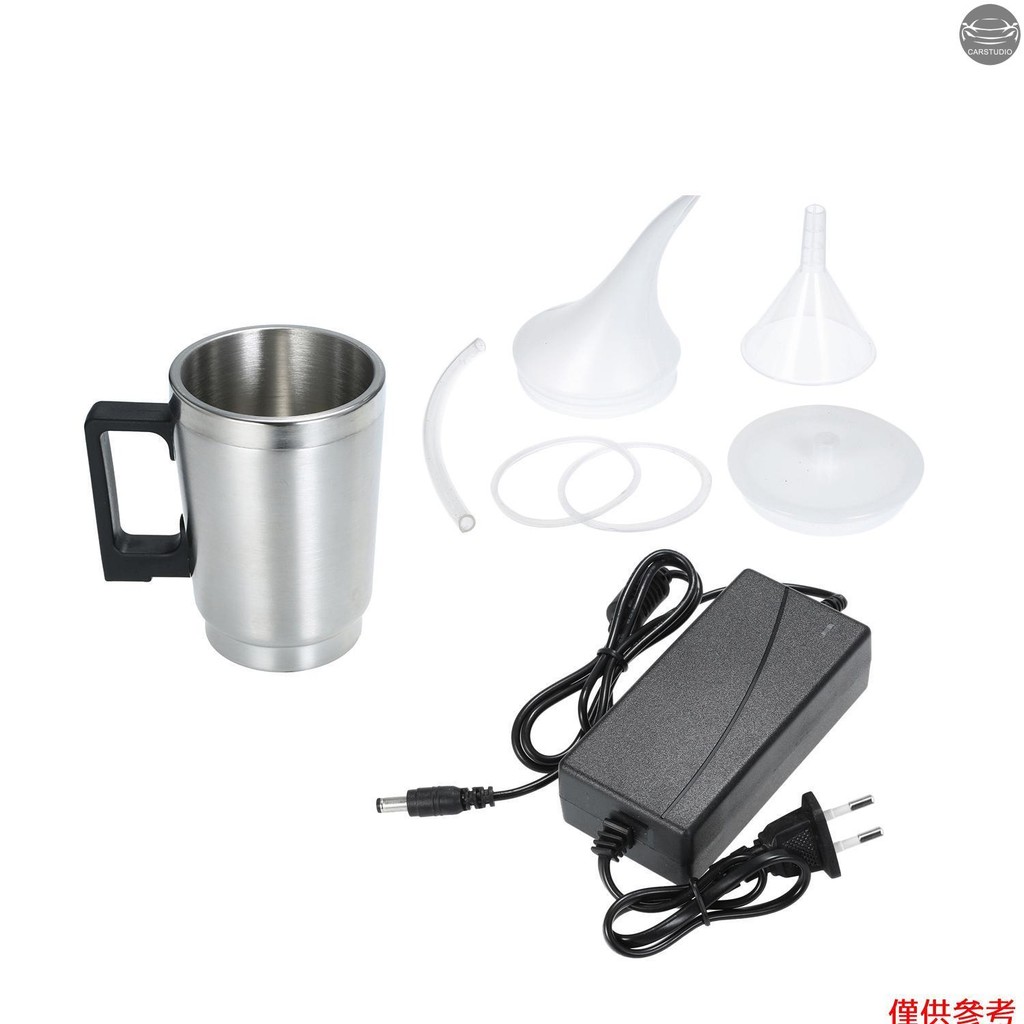 汽車大燈拋光修復工具大燈拋光工具套件加熱霧化杯電熱杯歐規插頭