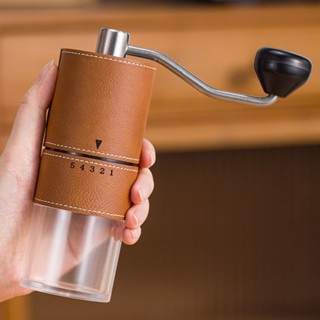 [新品特惠]磨豆機家用小型便攜式戶外便攜手磨咖啡豆研磨意式手動手搖磨粉器