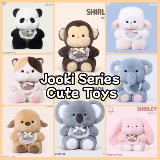 Rytanda 正品 JOOKI 系列毛絨玩具可愛 JOOKI 雪莉兔貓毛絨公仔毛絨玩具抱枕家居臥室裝飾柔軟嬰兒安撫玩具