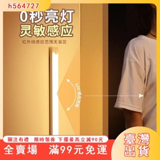 臺灣出貨 人體感應燈 磁吸感應燈 感應玄關燈 櫥櫃燈 走廊燈 展示燈 節能燈 自動感應燈 LED小夜燈