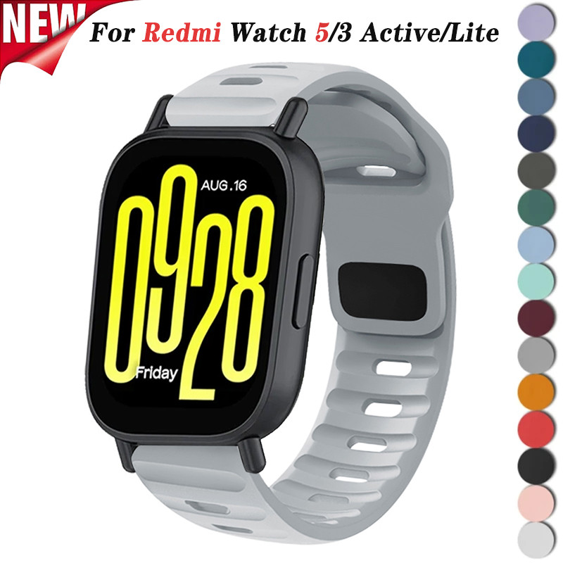 適用於 Redmi Watch 5Lite 3Lite 皮帶錶帶的 Redmi Watch 5 Active 3 Act