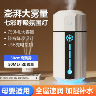 【無線加濕器 加濕器 噴霧機 車用水氧機 水氧機 】 加濕器傢用靜音大噴霧補水恆濕辦公桌麵小型空氣凈化器大容量臥室