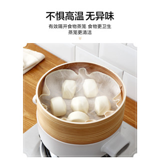 【臺灣熱銷】廚房不粘蒸饅頭墊布蒸籠布家用純棉蒸包子蒸籠墊蒸布屜布紗布籠布【JJSH】