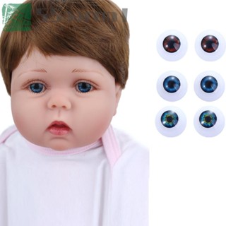 AARON1 Reborn 娃娃眼球娃娃配件兒童 DIY 玩具眼睛 24/22/20 毫米假眼睛動物玩具 Bjd 娃娃眼