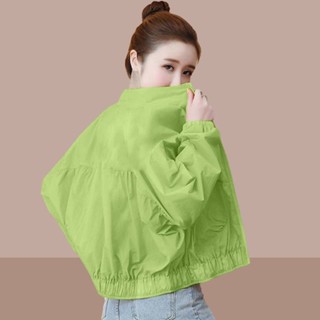 【Season Wardrobe】防曬衣女短款外套寬鬆2023春夏季新款韓版小個子潮休閒防曬衫夾克