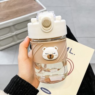 【24小時出貨】可愛杯子雙飲吸管杯女生隨手杯ins高顏值水杯子塑膠杯便攜咖啡杯