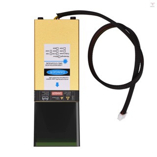 450nm 10W 鐳射模塊定焦長度激光雕刻頭高速激光雕刻機切割機 3D 列印機 CNC 路由器鐳射模組,用於 DIY