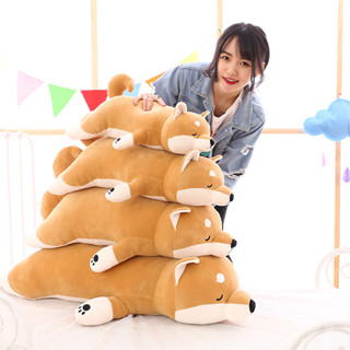 軟Q柴犬趴趴柴抱枕趴趴狗娃娃羽絨棉抱枕柴犬娃娃~柴犬公仔~柴犬玩偶