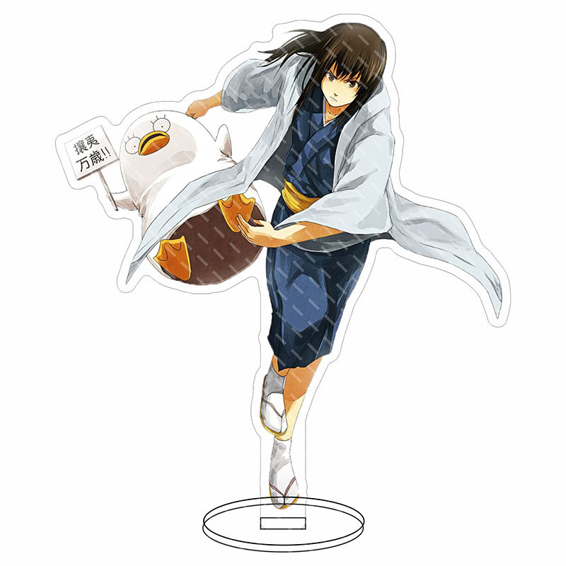 銀魂 Gintama 桌麵擺件坂田銀時 誌村新八 神樂  高杉晉助亞剋力擺件
