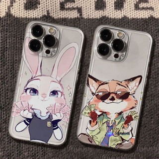 ins發財朱迪尼克適用於蘋果16PRO手機殼iPhone15/14情侶13mini透明11全包7p卡通xsmax防摔軟殼