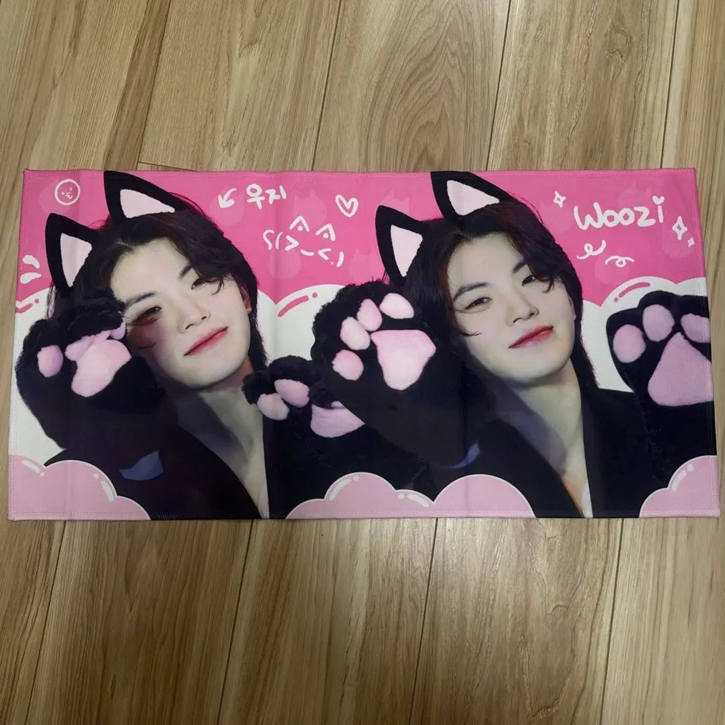 SEVENTEEN 應援毛巾 WOOZI 日本直送 二手