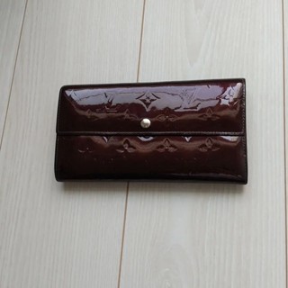 LOUIS VUITTON 路易威登 錢包 M93524 Vernis Sarah 長夾 mercari 日本直送 二手