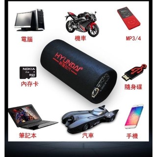 2025 CROWN 5寸 隧道重底音 喇叭110V 12V 24V 110V汽車載低音炮 家用電腦音響 摩托貨車 音箱