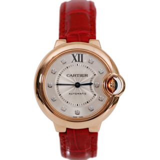 Cartier 卡地亞藍氣球WE902063女士手錶玫瑰金刻度鑽自動機械瑞士名錶鐘錶