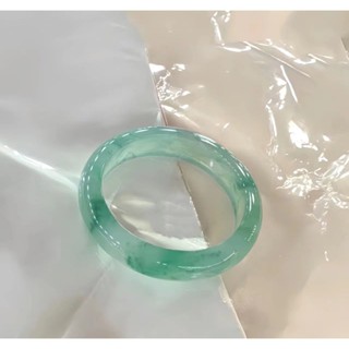 緬甸冰種飄綠花翡翠手鐲老坑玉石滿綠翡翠圓條玉鐲子玉手鐲玉鐲手鐲女生鐲子飾品小紅書同款