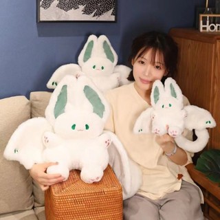 💖桃園出貨💖新款飛天大白兔抱枕 60cm玩偶 毛絨玩具 可愛公仔 娃娃 生日禮物 送女生 公仔 交換禮物 玩具 禮物