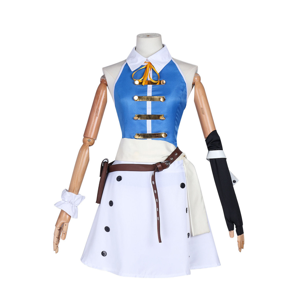 妖精的尾巴cosplay童話的尾巴露西cos服角色扮演服裝