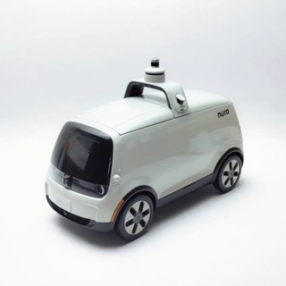 模型 IR 1/12 NURO 物流智慧配送車 合金模型 漆面瑕疵