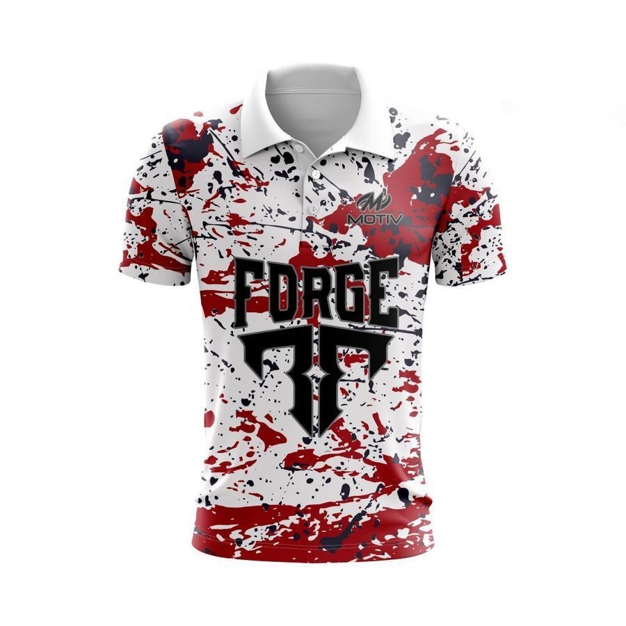 Motiv Iron Forge 保齡球衫 3D 襯衫球衣