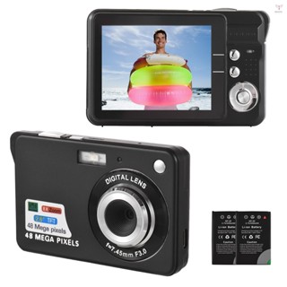 4k 數碼相機攝像機攝像機攝像機 48MP 2.8 英寸 TFT 螢幕自動對焦 16X 數碼變焦防抖面部檢測微笑捕捉內建