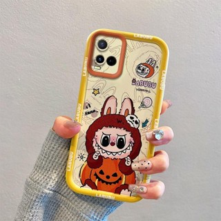 Vivo Y21 V2111 VivoY21 軟矽膠卡通手機殼保護後蓋