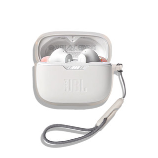 【現貨】透明耳機軟殼相容 Jbl TUNE FLEX/WAVE FLEX/225/220/COMPACT 帶專用繩