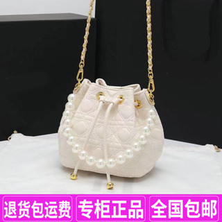 真皮包包女士新款2025年上檔次百搭高級雲朵包手提女包斜挎水桶包