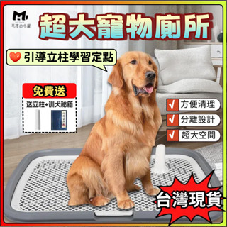 【🚗臺灣現貨】狗廁所 寵物廁所可放置尿墊 寵物尿盆 拆分式 狗尿盆 狗用品 平板廁所尿盆 狗狗尿盆 寵物便盆 狗便盆
