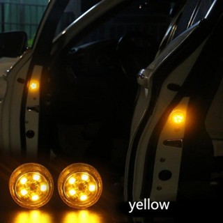 2 件裝磁性無線 led 車門開啟警示燈防水頻閃防撞 led 安全燈