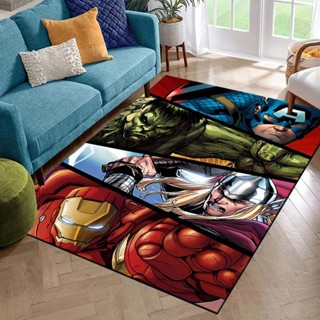 MARVEL 漫威復仇者聯盟卡通地毯適合臥室客廳家用沙發裝飾兒童房裝飾地墊