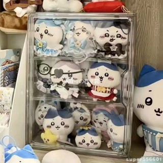 娃の豪宅🐽 透明桌面大容量痛櫃 棉花娃娃防塵分格展示櫃 立牌手辦多層收納盒 壓克力展示盒 模型展示盒收納公仔盒 公仔盒
