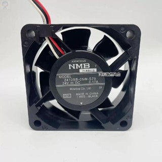 #冰峰散熱#原裝NMB-MAT 6CM 6025 2410SB-05W-S79 24V 0.17A 變頻器散熱風扇