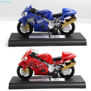 OUDIMEIMX摩托車模型,忍者ZX-12R壓鑄壓鑄摩托車,金屬可移動靜態合金摩托車玩具男孩禮物