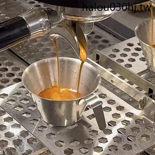 金屬量杯espresso意式濃縮咖啡盎司杯不鏽鋼萃取杯帶刻度杯100ml