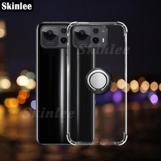 適用於華碩 Zenfone 12 Ultra 手機殼 Ring Holder 超薄透明車載導航軟矽膠透明保護套適用於華碩