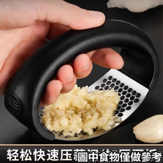 ♡剝蒜器♡現貨 肯沃茲不銹鋼壓蒜器 手動環形拍大蒜蒜泥神器 搗蒜蒜蓉家用廚房去皮