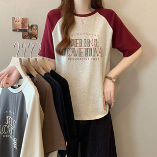 青枝藤 大量現貨大碼2025夏季新款印花短袖t恤女上衣寬鬆百搭半袖體恤