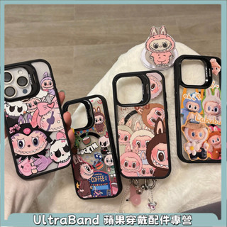 labubu 蘋果手機殼支架 磁吸 ins 蘋果 iPhone16 15 14 13 pro max 手機殼 XS XR