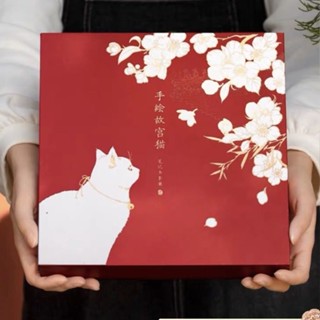 故宮貓筆記本文具禮盒文創兒童女孩開學生日禮物女生伴手禮故宮貓筆記本文具盒文創兒童女裝20250518
