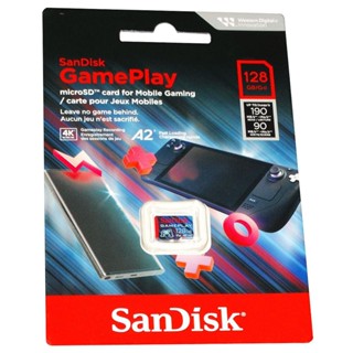 SanDisk 128GB GamePlay microSD 手遊記憶卡 SDSQXAA-128G-GN6XN平行進口