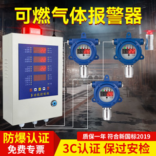 工業可燃氣體探測報警器油漆有毒有害餐飲天然氣液化氣濃度檢測儀 Y3YV