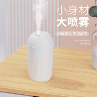 USB迷你噴霧加濕器 大容量家用辦公室桌麵靜音補水儀