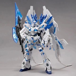 （現貨免運）動漫周邊 優質款 動漫店 MD完美獨角獸HG1/144限定神聖毀滅模式 高達拼裝 模型 模玩 桌面 機箱 雕