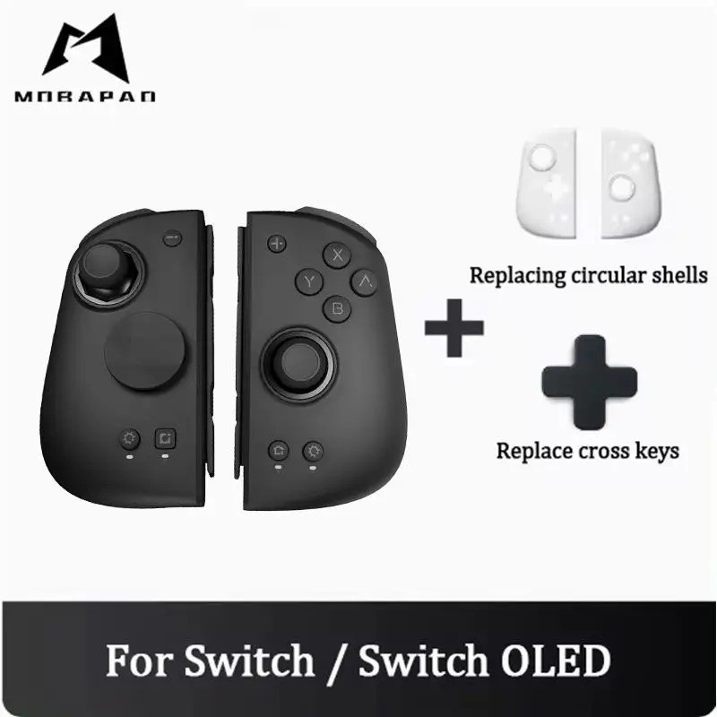 美國/歐盟 MOBAPAD M6 雙子座 2 控製器適用於任天堂 Switch OLED 手柄，帶霍爾操縱桿控製臺，適用