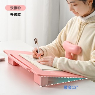 【臺灣出貨】兒童坐姿矯正器 黃金傾斜12度桌面 小學生寫字糾正 防駝背 視力保護器