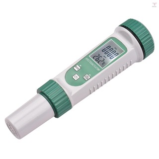 數字水質測試儀 6 合 1 多功能水質監測儀 PH/ EC/ TDS/ SALT/ S.G/ 溫度便攜式測試儀分析儀,用